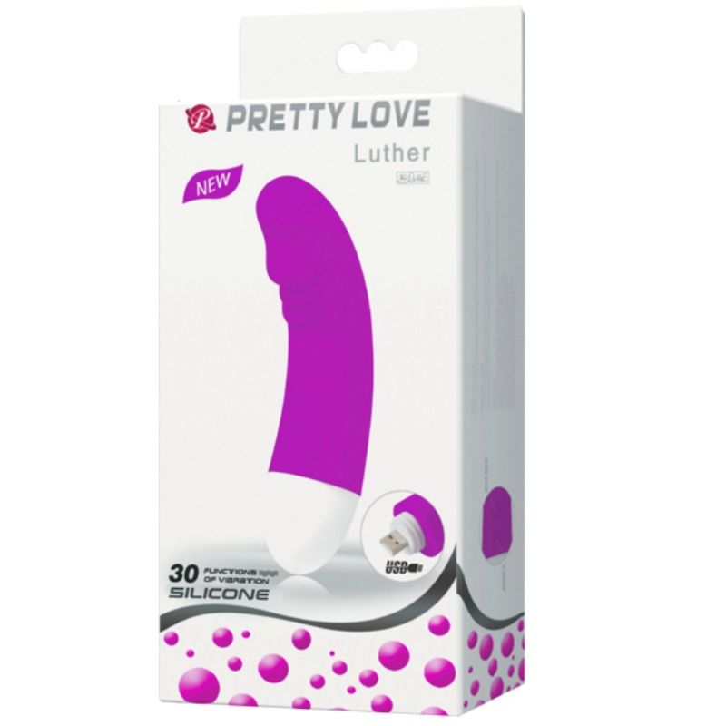 Pretty Love Luther Minivibratore 30 Modalità in Silicone - immagine 9