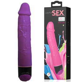 Baile - Vibratore Realistico Lilla Colorato Sex 23 Cm