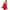 Subblime - Babydoll Rojo Con Lazo E Dettagli Brillanti S/M