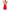 Subblime - Babydoll Rojo Con Lazo E Dettagli Brillanti S/M
