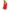 Subblime - Babydoll Rosso Motivi Floreali Sul Seno L/Xl
