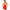 Subblime - Babydoll Rosso Motivi Floreali Sul Seno L/Xl