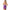 Subblime - Babydoll Pizzi Floreali Bianchi Viola S/M