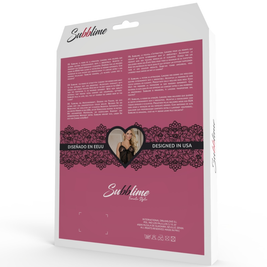 Subblime - Corsetto Floreale Con Pizzi S/M