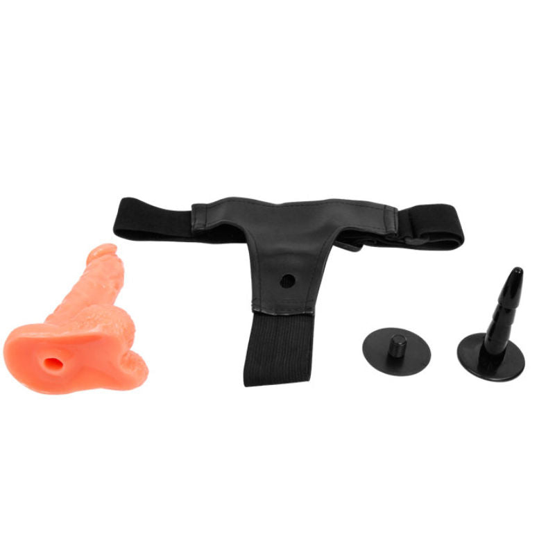 Baile - Imbracatura Con Pene Realistico E Mutandine Regolabili Ultra Passionali 15,5 Cm