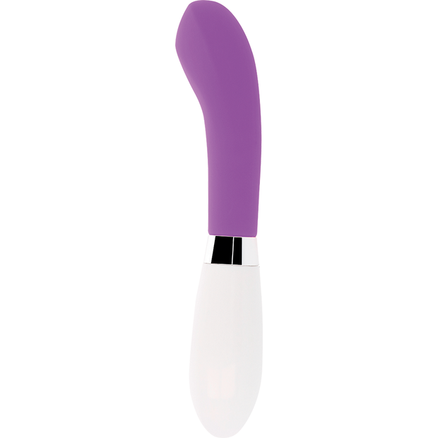 Glossy John Vibratore Punto G in Silicone Premium Viola - immagine 2