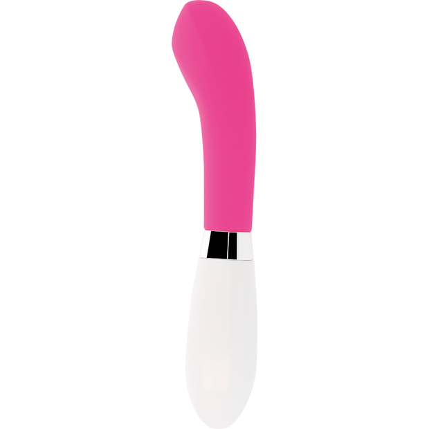Glossy John Vibratore Punto G in Silicone Rosa Premium - immagine 2