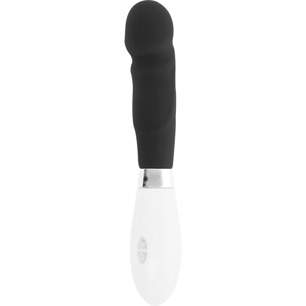 Glossy Paul Vibratore Punto G Ergonomico in Nero Premium - immagine 2