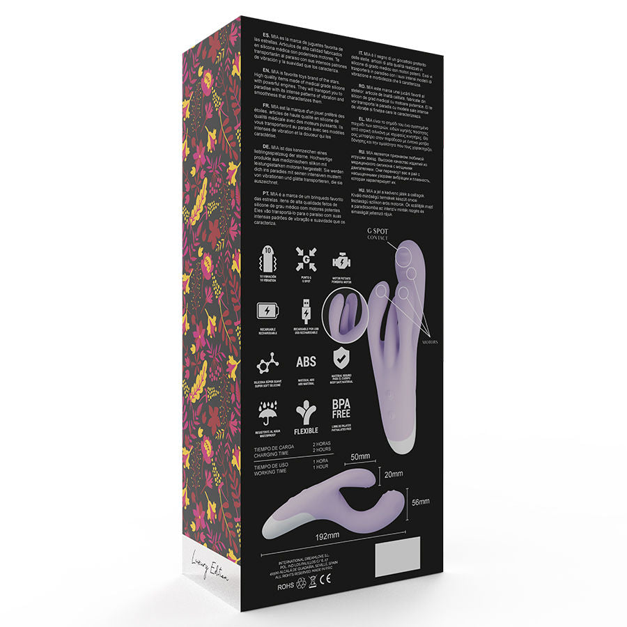 Mia Guell Vibratore Rabbit 3 Motori in Silicone Premium - immagine 3
