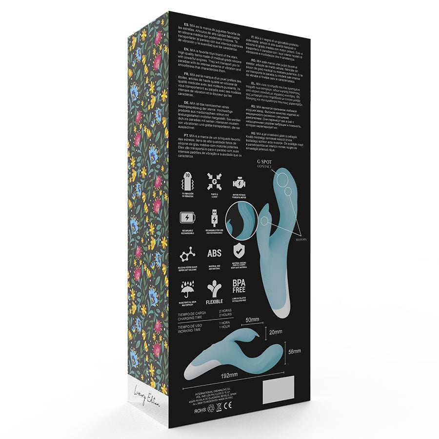 Mia - Vibratore Vestito Turchese