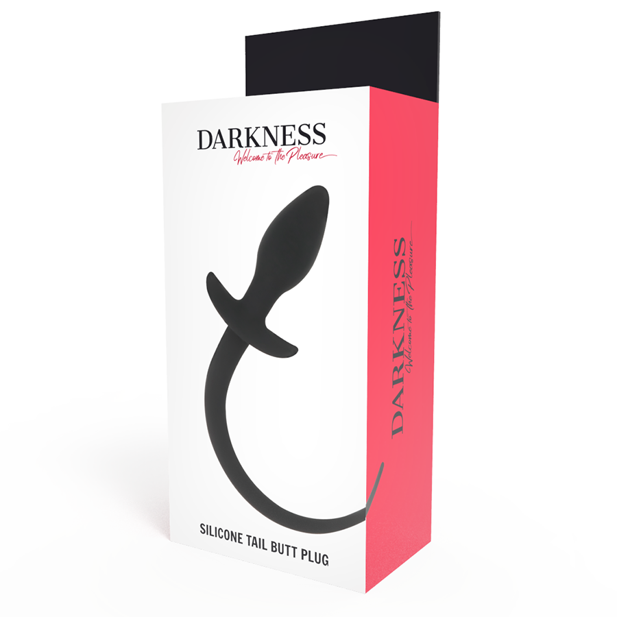Darkness - Plug Anale 28 Cm Silicone Nero