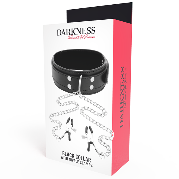DARKNESS Collare BDSM Nero