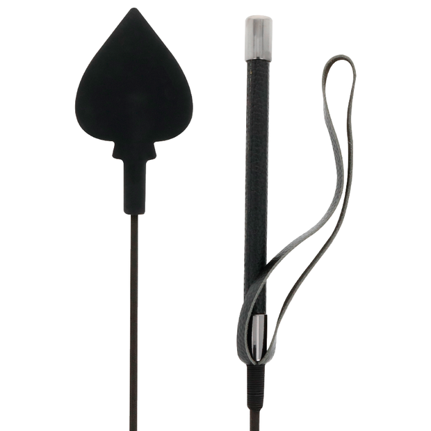 Darkness - Frusta In Silicone Nero 60Cm