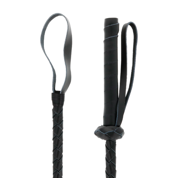 Darkness - Frusta Bdsm Fetish In Pelle 60 Cm