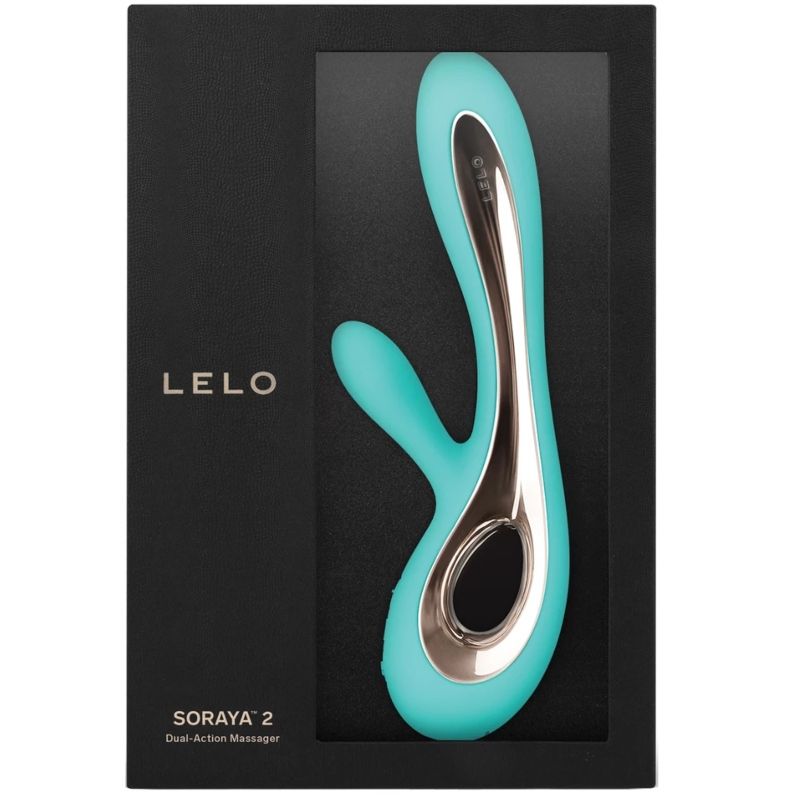 LELO Soraya 2 Rabbit Aqua Stimolatore Doppio Premium Silicone - immagine 3