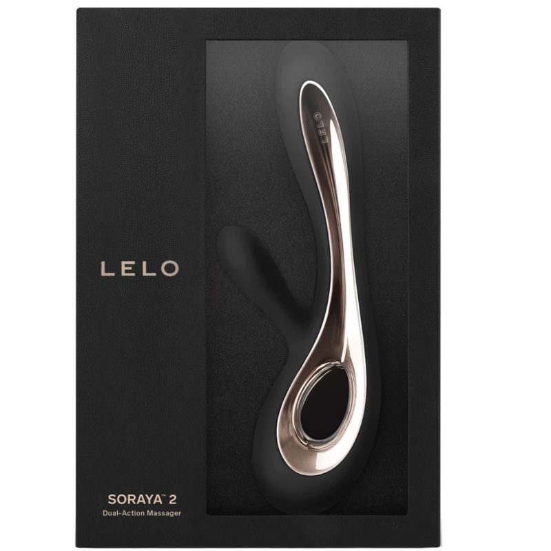 Lelo - Soraya 2 Vibratore Coniglio Nero