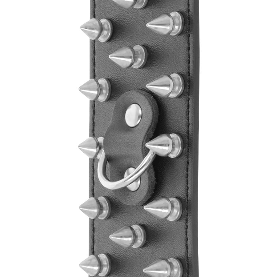 Oscurità - Teschi E Ossa Manette Nere Con Spunti