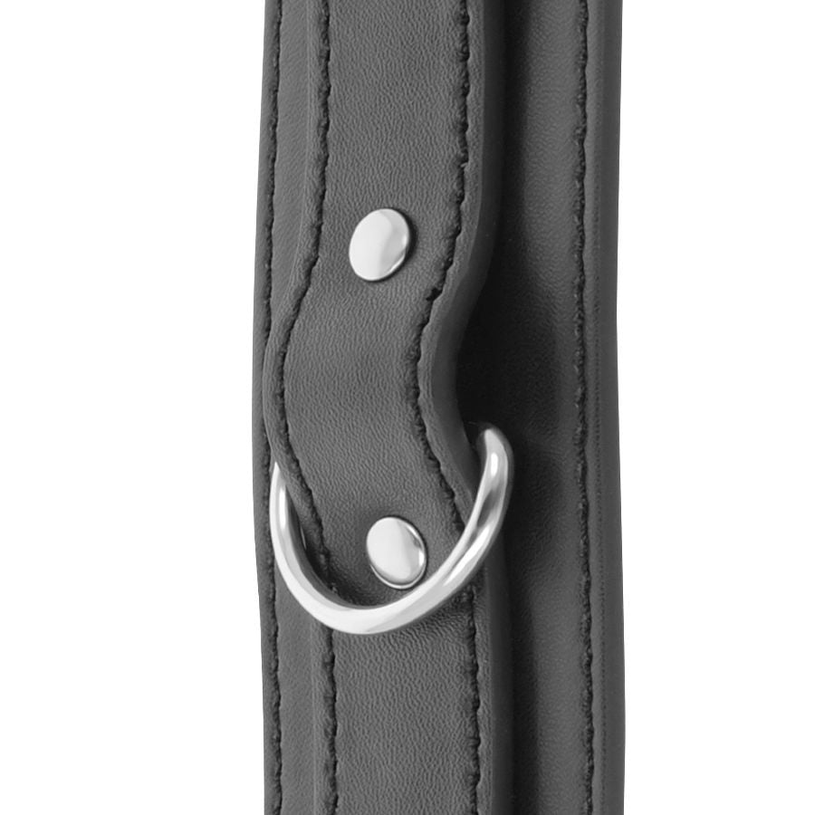 Darkness - Manette Nere Regolabili Con Doppio Nastro Di Rinforzo