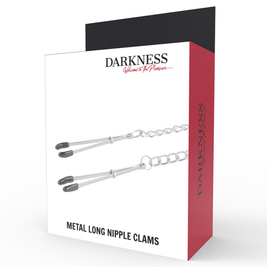 Darkness - Morsetti Per Capezzoli In Metallo Regolabili