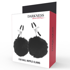 Darkness - Morsetti Per Capezzoli Con Pom Pom 1