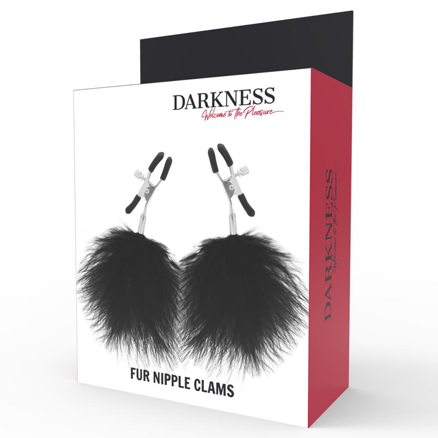 Darkness - Morsetti Per Capezzoli Pom-Pom 2