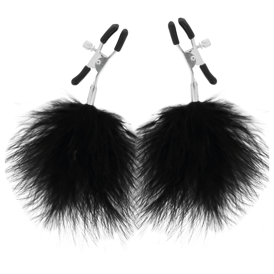 Darkness - Morsetti Per Capezzoli Pom-Pom 2