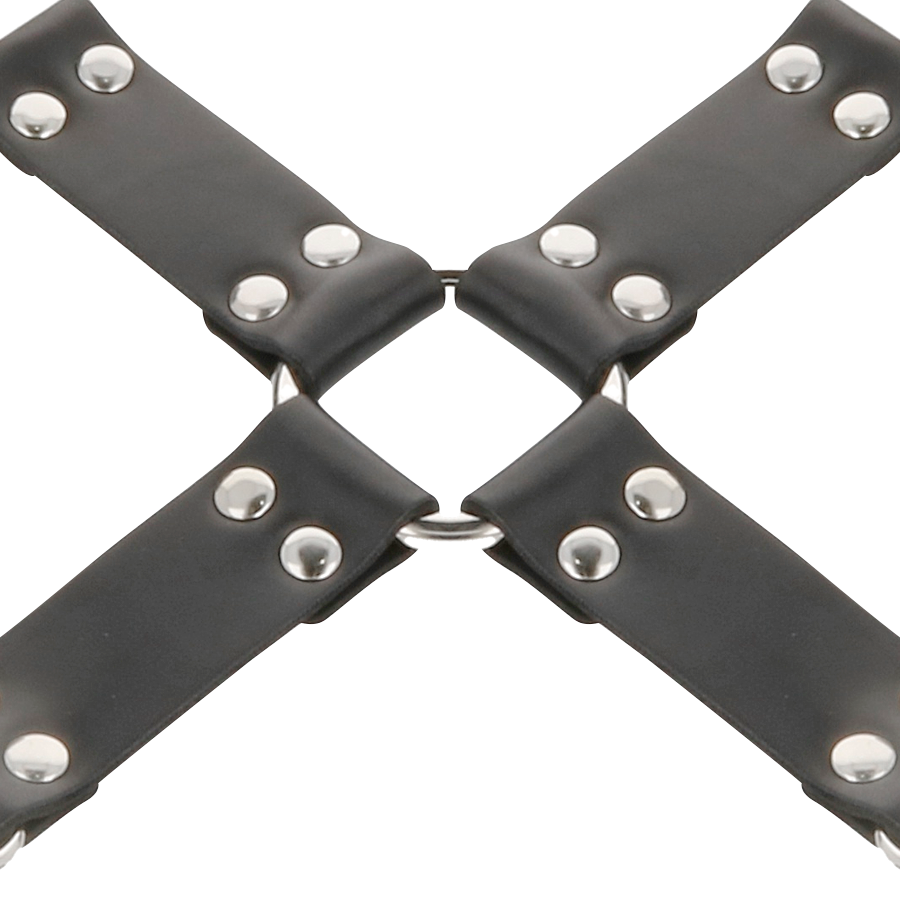 Oscurità - Manette In Cuoio Per Piedi E Mani Nere