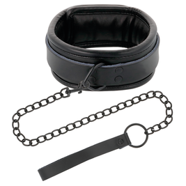 Oscurità - Manette E Collare In Pelle Nera