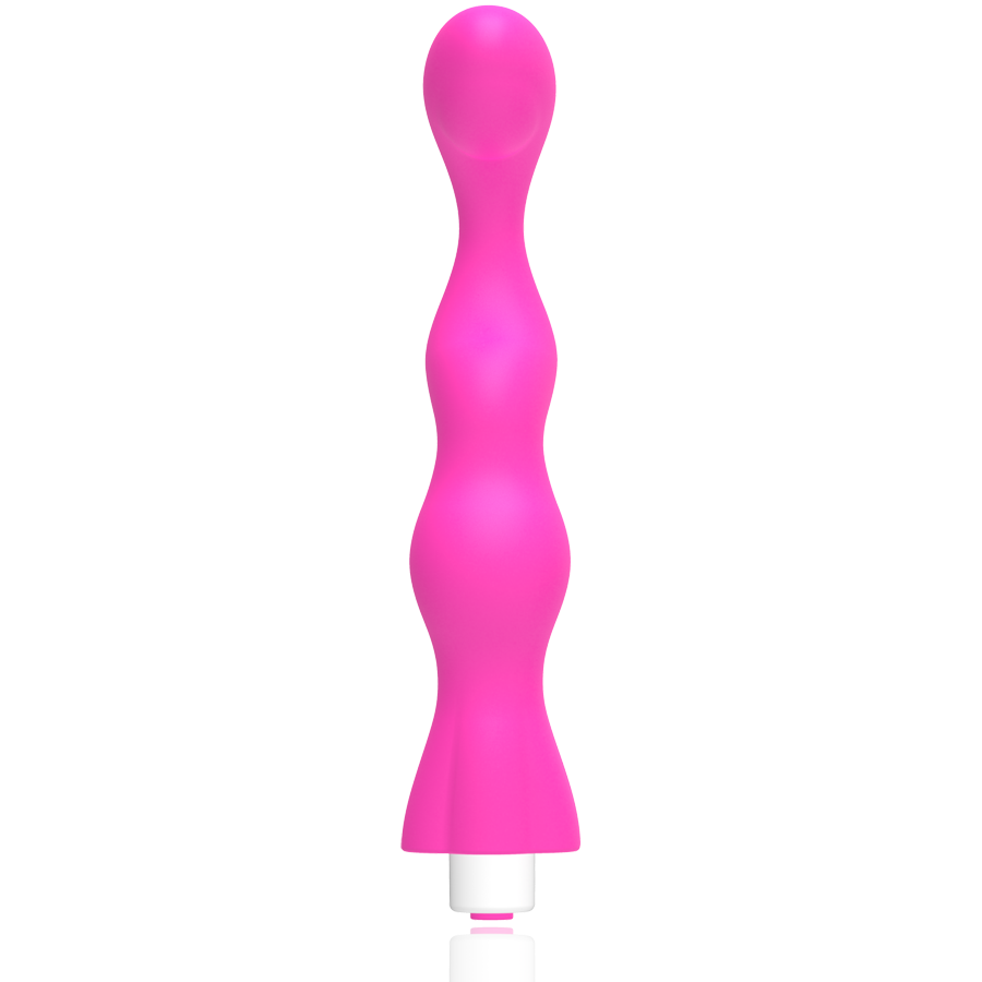 G-Spot George Vibratore in Silicone Rosa Premium Body-Safe - immagine 4