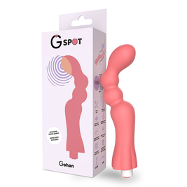 G-Spot Gohan Vibratore Punto G Ergonomico in Rosa Chiaro