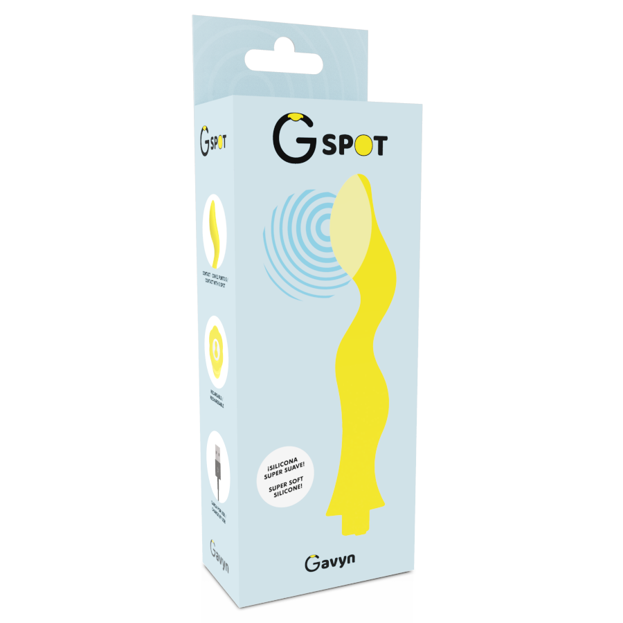 G-Spot - Vibratore G-Spot Giallo Gavyn