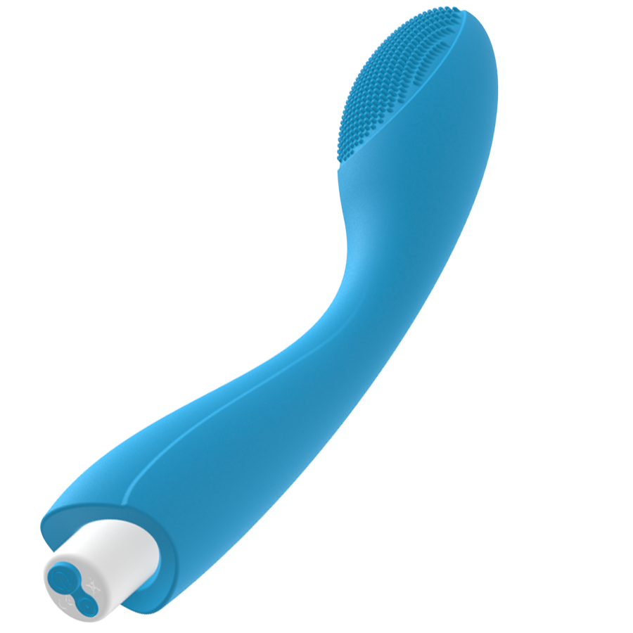 Vibratore Punto G Turchese Blu Gylbert