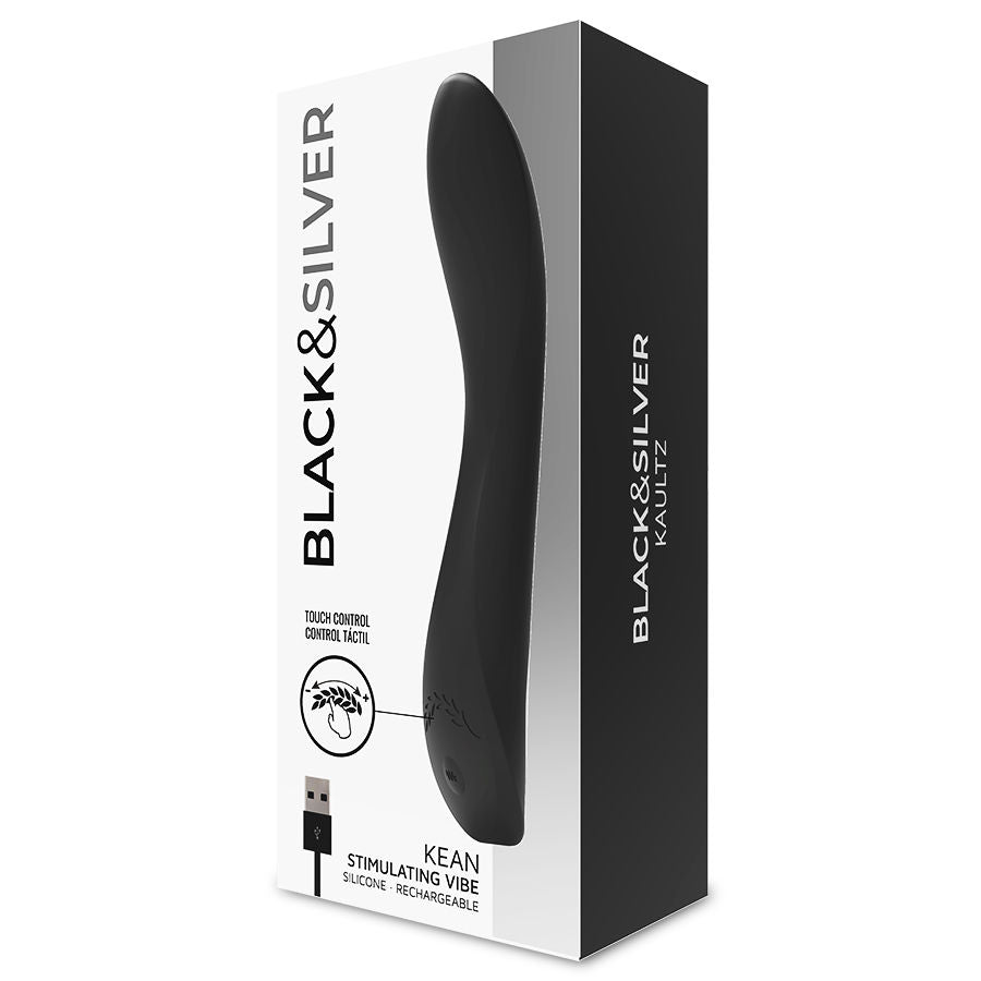 Black&Silver Kean Vibratore Touch Control Punto G Premium - immagine 8