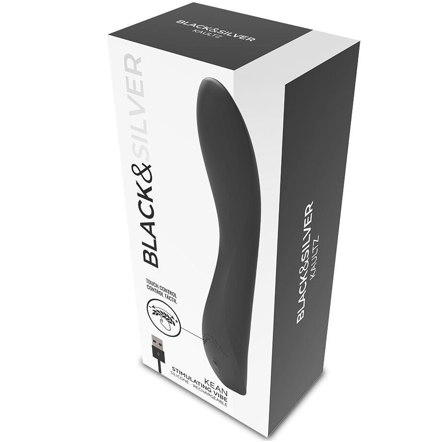 Black&Silver Kean Vibratore Touch Control Punto G Premium - immagine 9