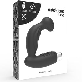 Addicted Toys - Vibratore Prostatico Ricaricabile Modello 3 - Nero