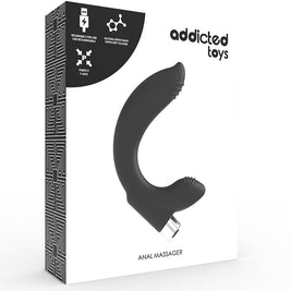 Addicted Toys - Vibratore Prostatico Ricaricabile Modello 7 - Nero