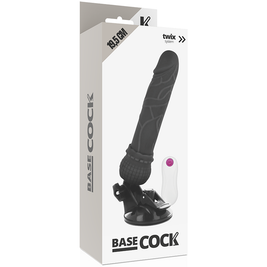 Basecock - Vibratore Realistico Telecomando Carne 19,5 Cm -O- 4 Cm