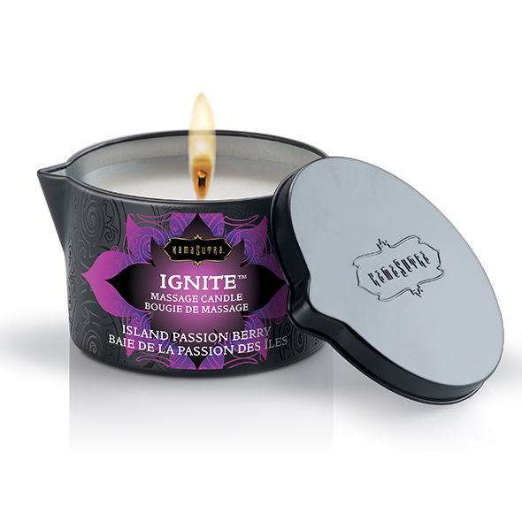 Kamasutra Candela Massaggio Passion Island 170gr Premium - immagine 2