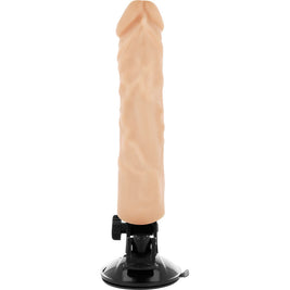 BASECOCK - VIBRATORE REALISTICO TELECOMANDO NERO 21 CM -O- 4 CM