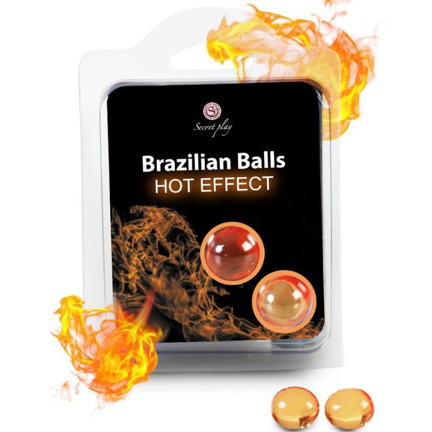 SecretPlay Palline Brasiliane Effetto Riscaldante 2 Unità