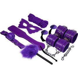 Set Esplorazione Intima EXPERIENCE in Pelle Premium Viola
