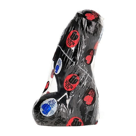 Tutto Nero - Realistico Dong Nero 17 Cm