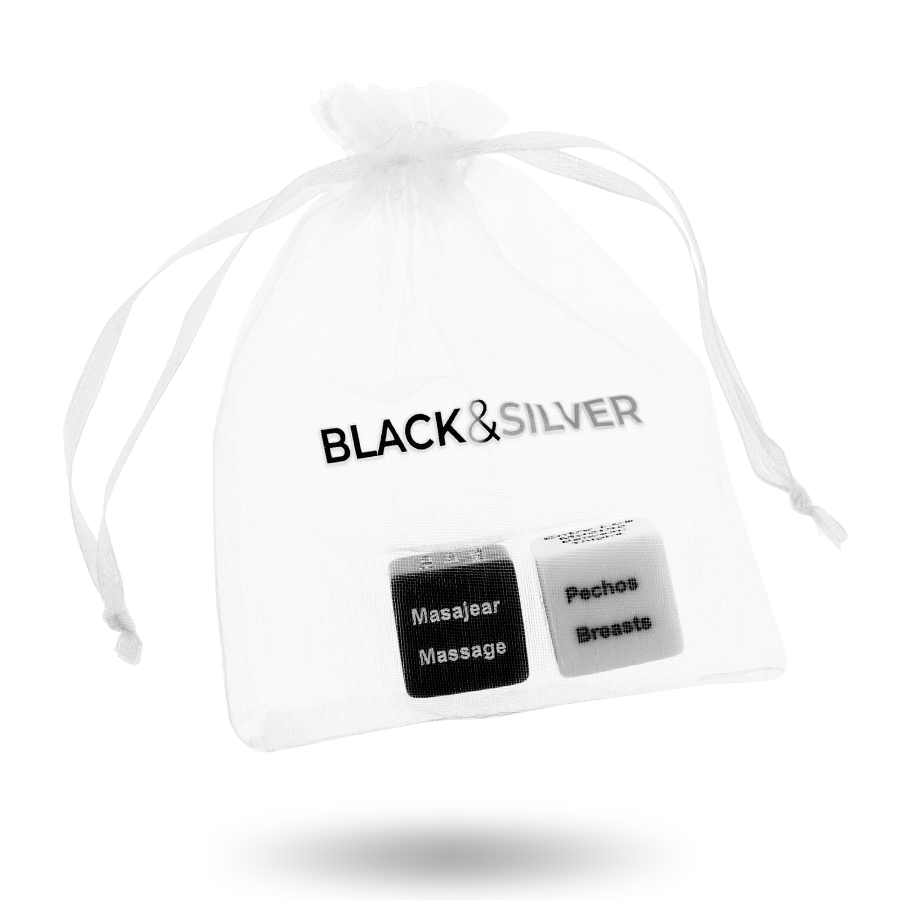 Black&Silver Dadi per Coppie Bilingue - Gioco Intimo Premium - immagine 4