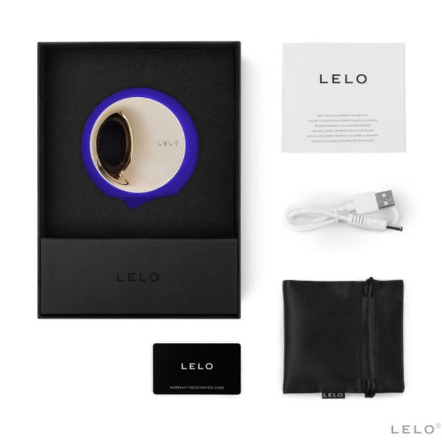 LELO Ora 3 Stimolatore Premium in Silicone Blu Notte - immagine 2