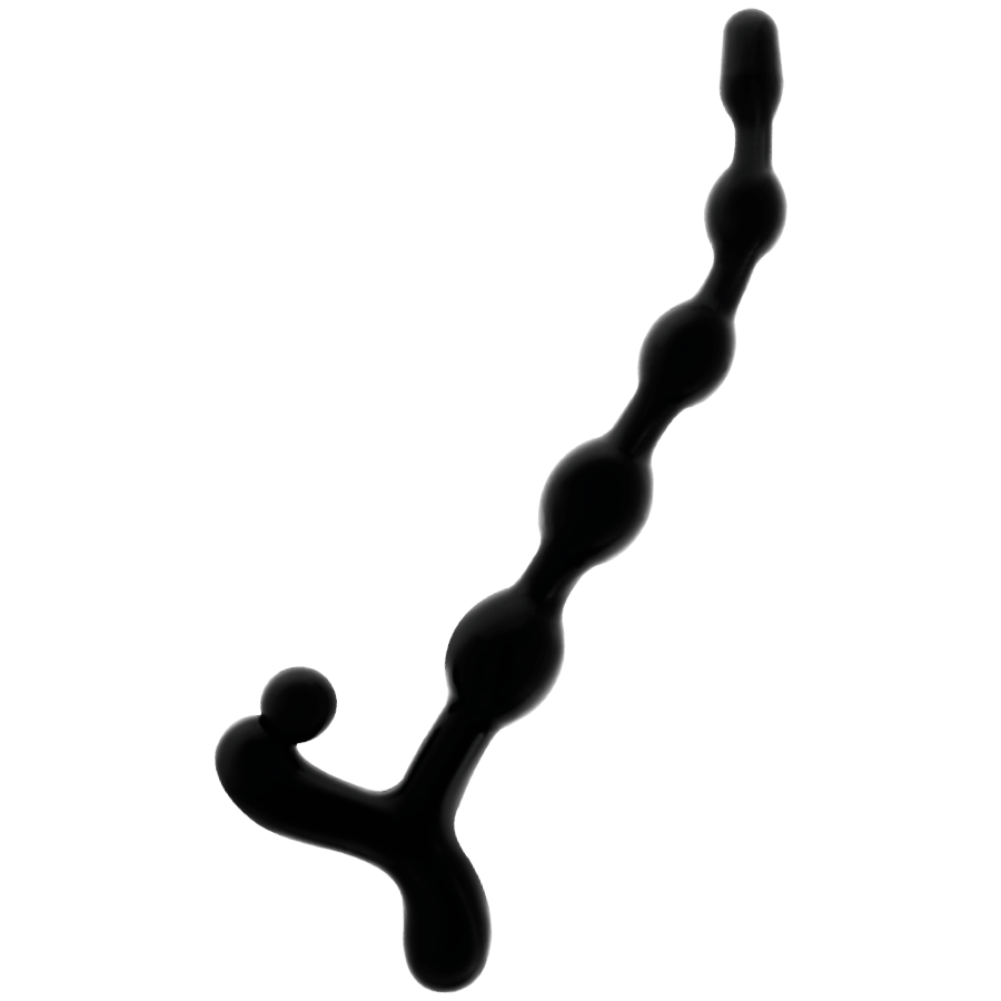 Addicted Toys Sfere Progressivas 22cm in Silicone Nero - immagine 2