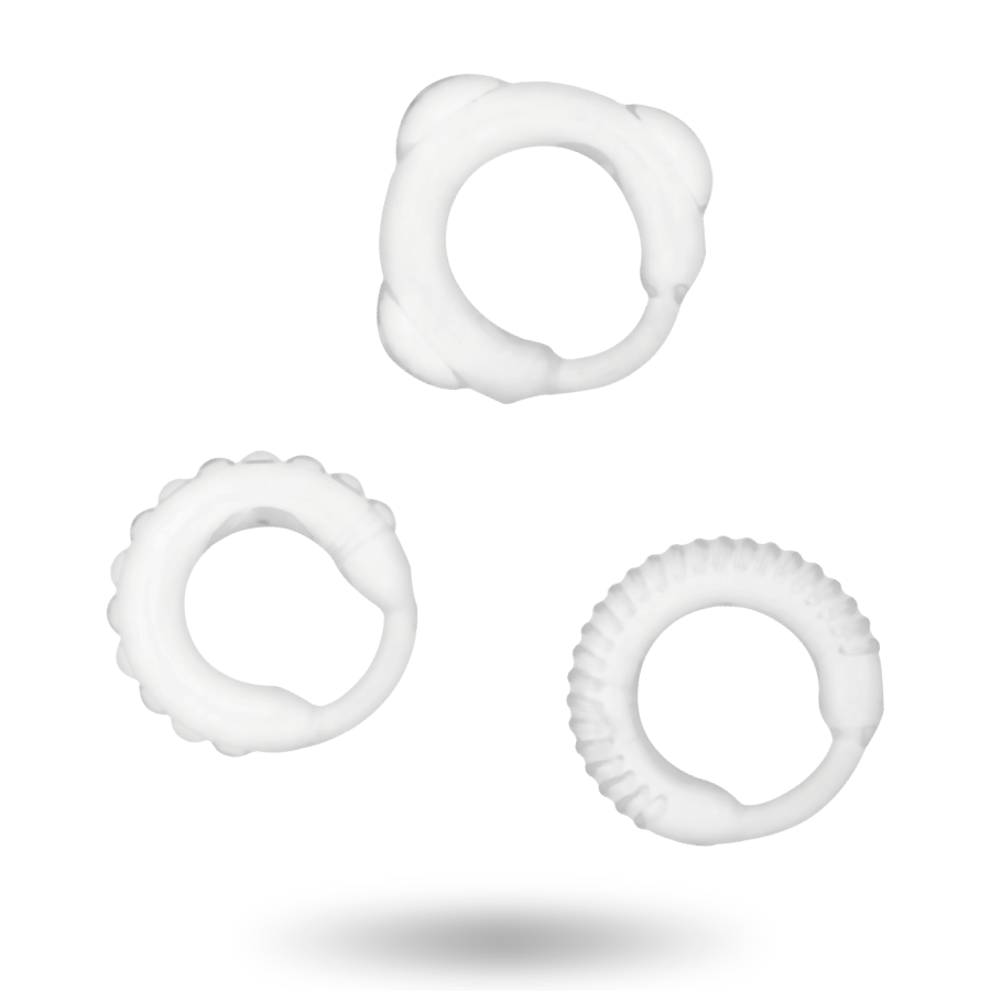 Addicted Toys - Set Anelli C Trasparenti
