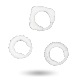 Addicted Toys - Set Anelli C Trasparenti