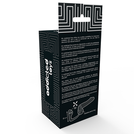 Addicted Toys - Plug Anale Con Anello Per Pene Nero