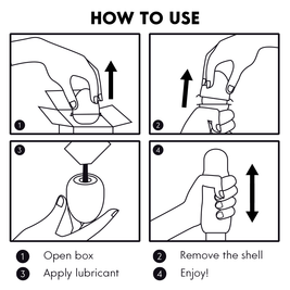 JAMYJOB - EGG MASTURBATORE VERSIONE ROSSA DISCRETT