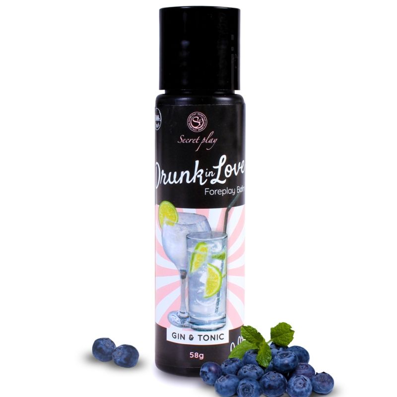 SecretPlay Drunk in Love Lubrificante Gin&Tonic 60ml Body-Safe